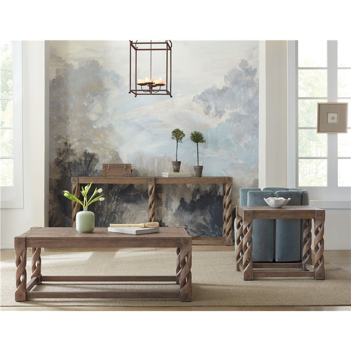 Commerce And Market - Jack O'bein Long Skinny Console - Light Brown