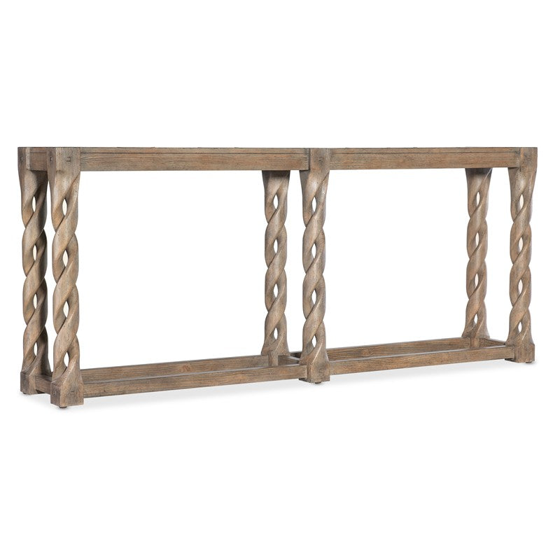 Commerce And Market - Jack O'bein Long Skinny Console - Light Brown