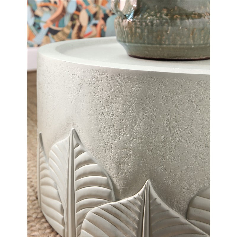 Commerce And Market - Amelia Round Cocktail Table - White