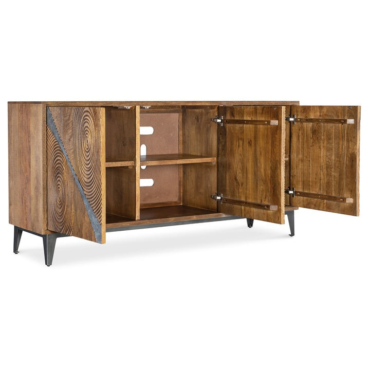 Commerce And Market - Vortex Credenza - Light Brown
