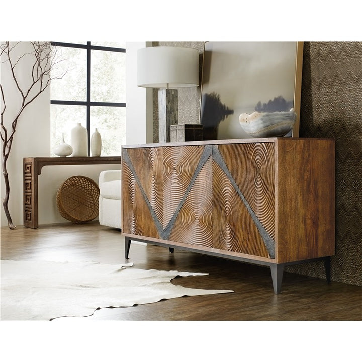 Commerce And Market - Vortex Credenza - Light Brown
