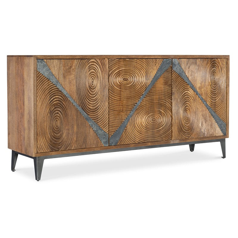 Commerce And Market - Vortex Credenza - Light Brown