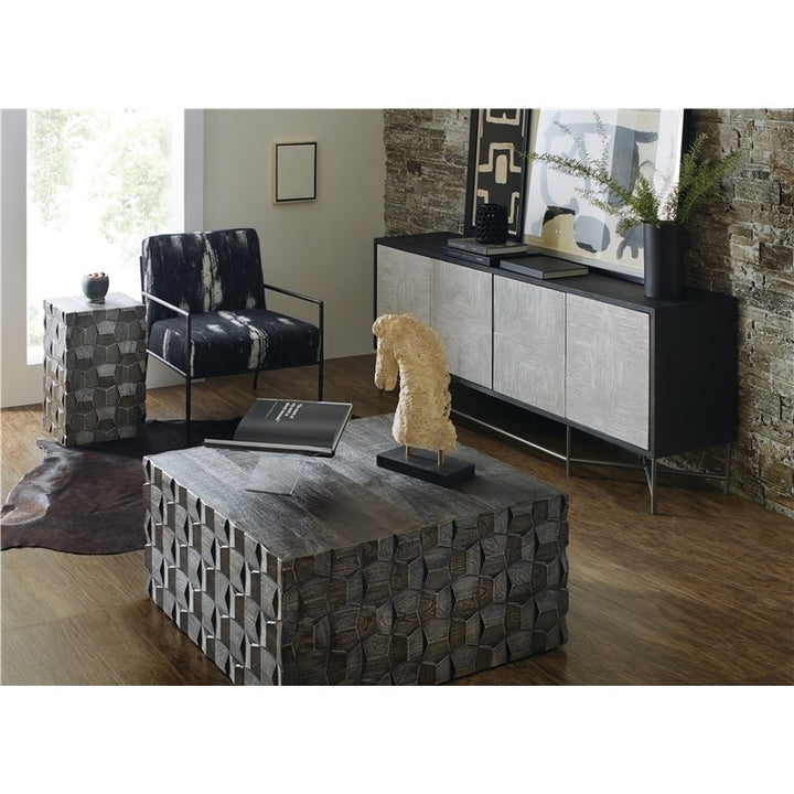 Commerce And Market - Fine Lines Credenza - Dark Gray