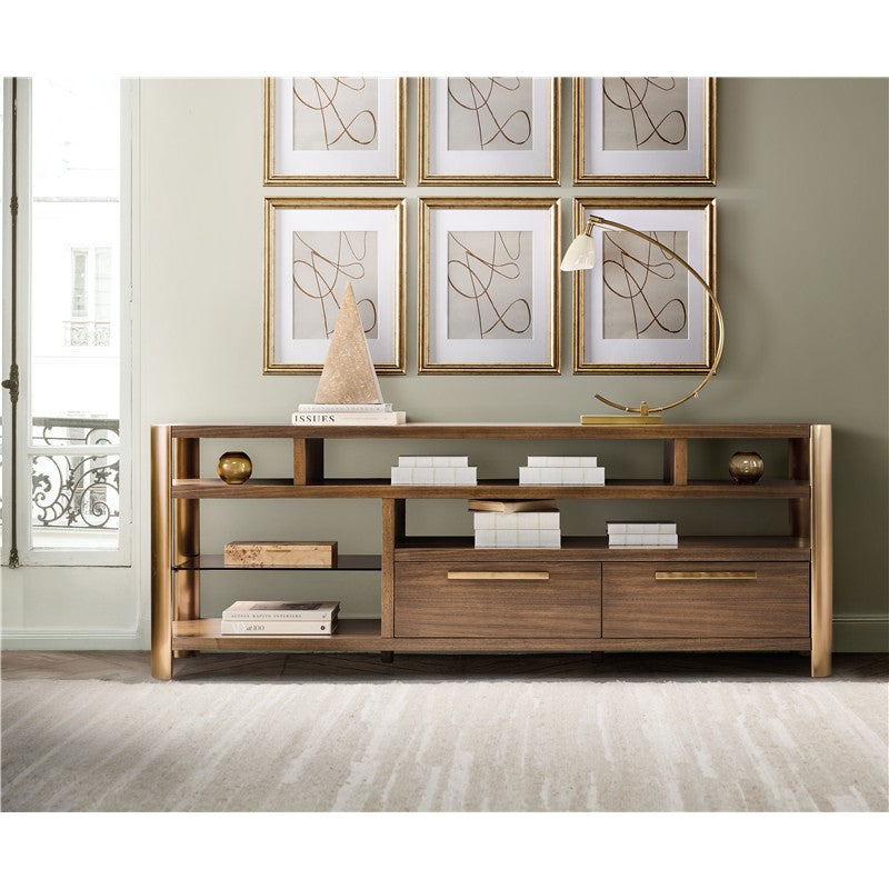 Eleana - Entertainment Console - Medium Wood