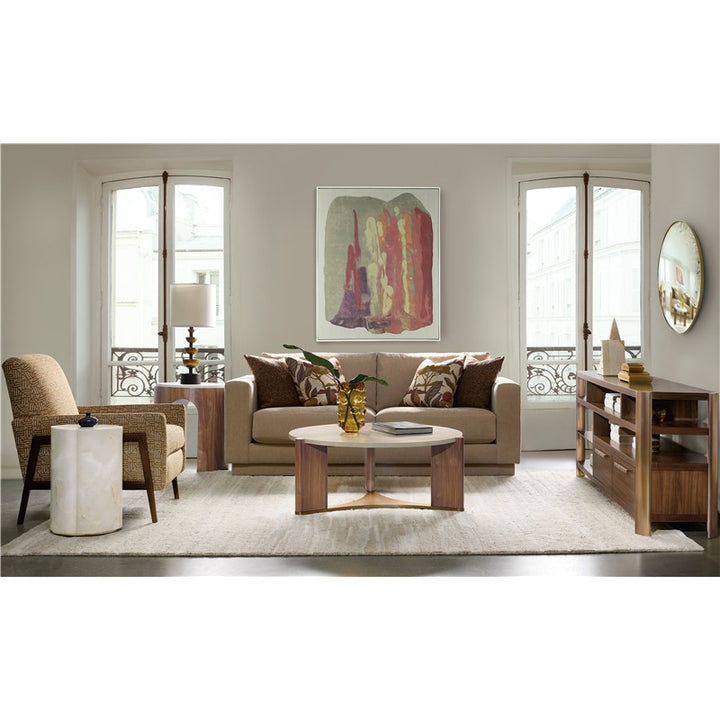 Eleana - Entertainment Console - Medium Wood