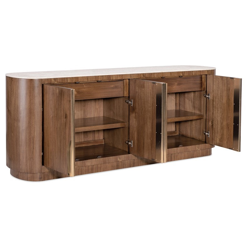 Eleana - Credenza - Medium Wood