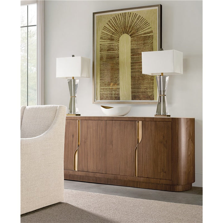 Eleana - Credenza - Medium Wood