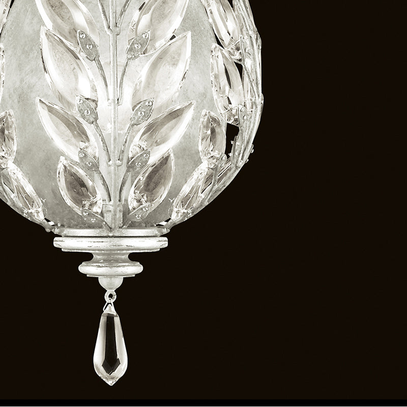 Crystal Laurel 17" Sconce