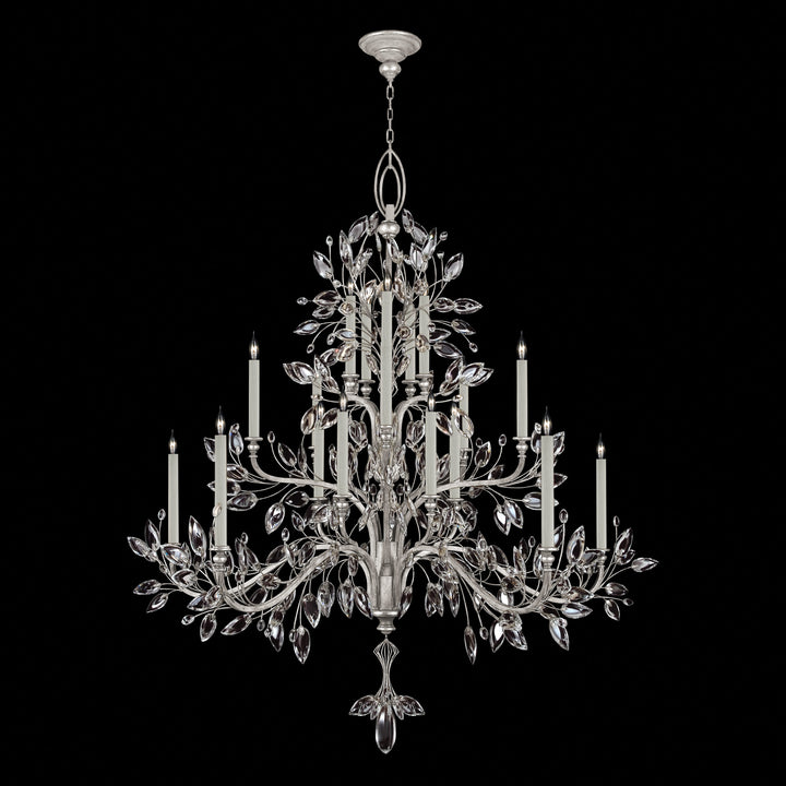 Crystal Laurel 75" Round Chandelier