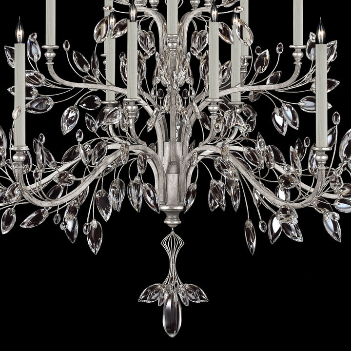 Crystal Laurel 75" Round Chandelier