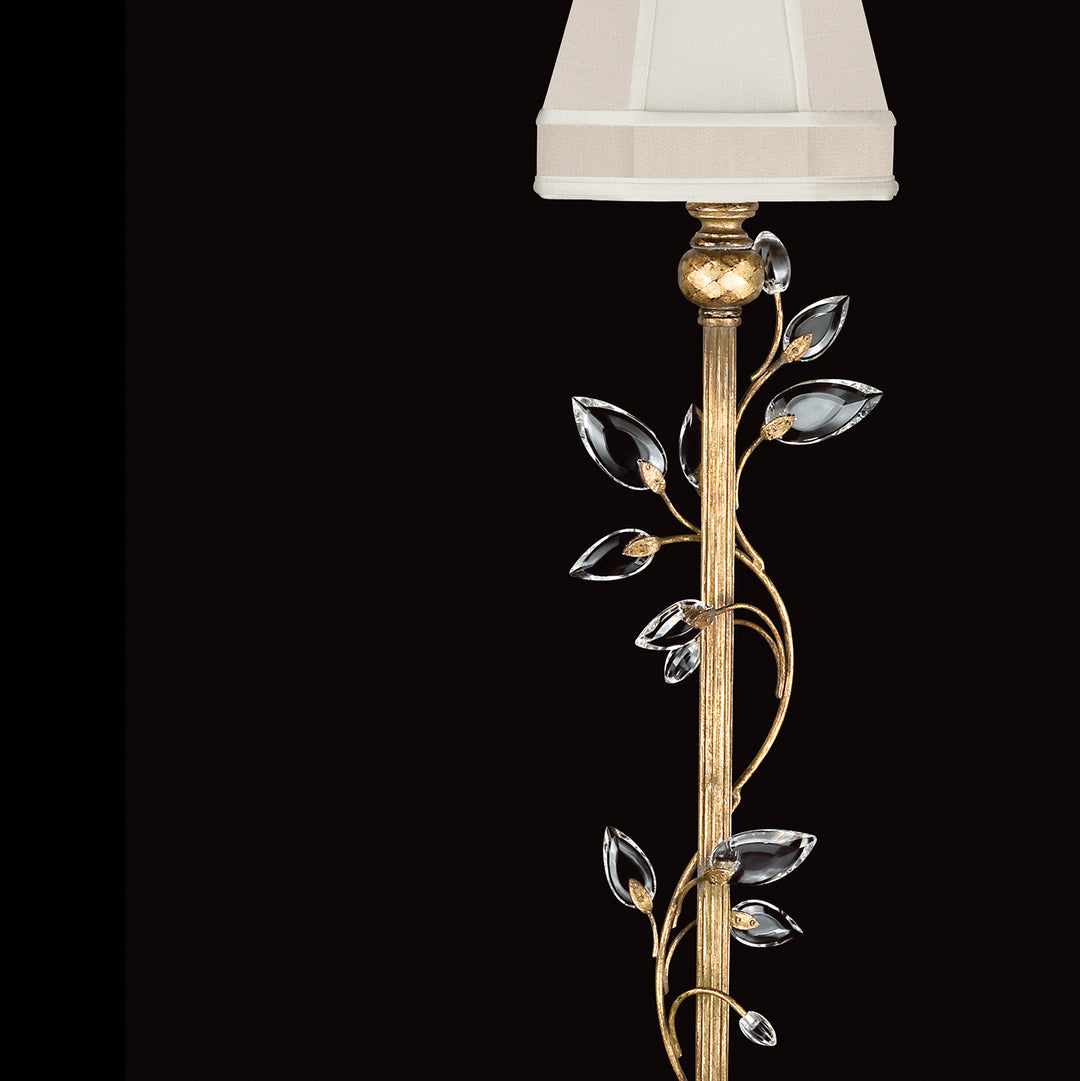 Crystal Laurel 37" Console Lamp