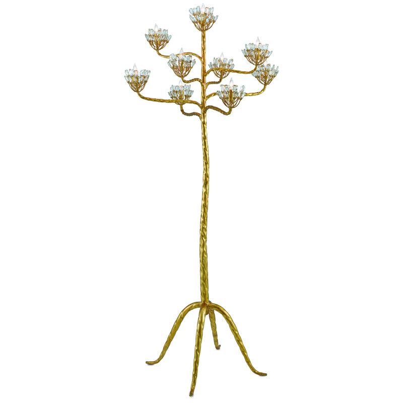 Nine Light Floor Candelabra