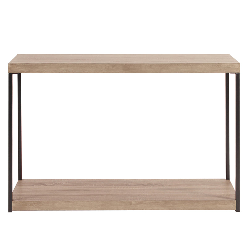 Wood and Metal Console Table Console Table