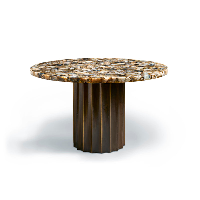 Agate Cladded Center Table