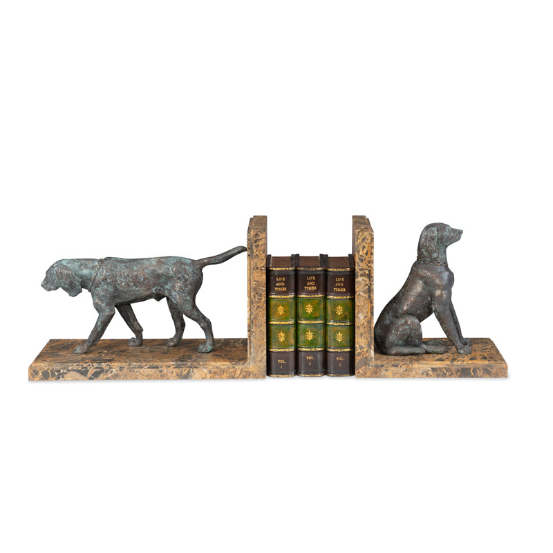 Hunting Dog Bookends