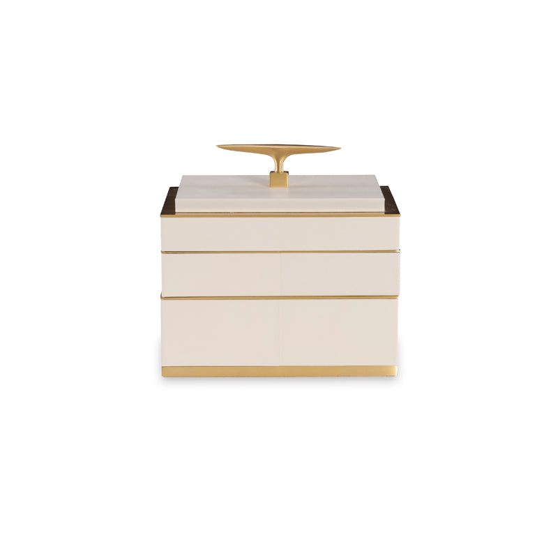 Cream Compartment Box