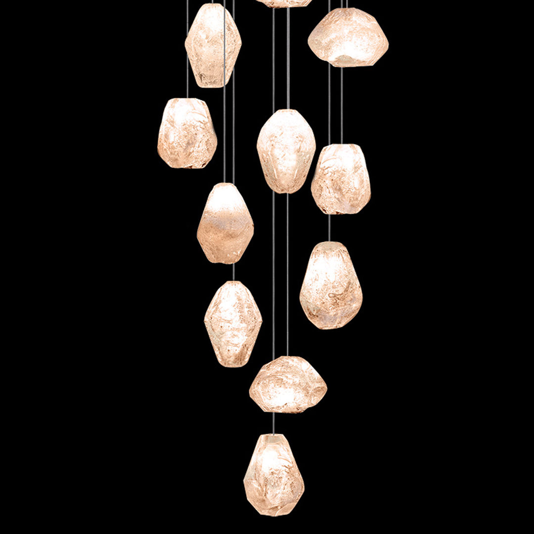 Natural Inspirations 19" Square Pendant