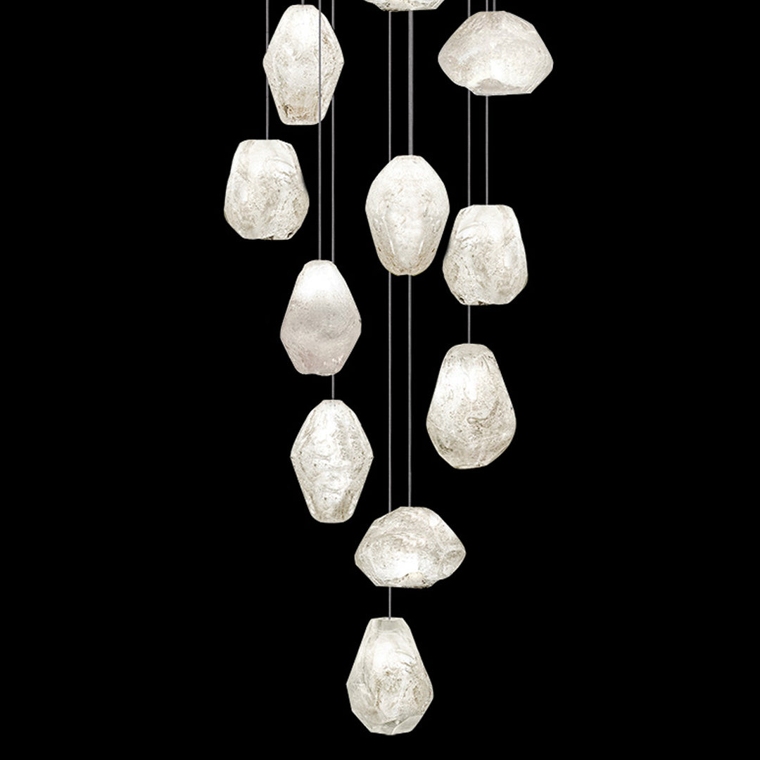 Natural Inspirations 19" Square Pendant