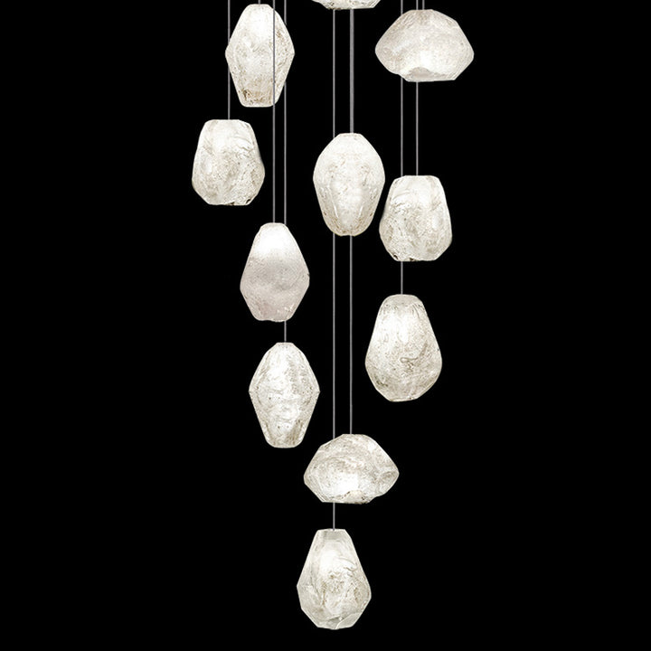 Natural Inspirations 19" Square Pendant