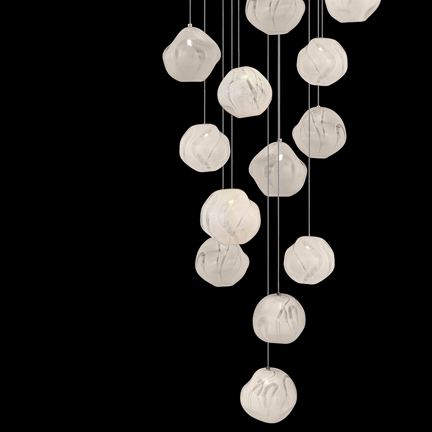 Vesta 19" Square Pendant