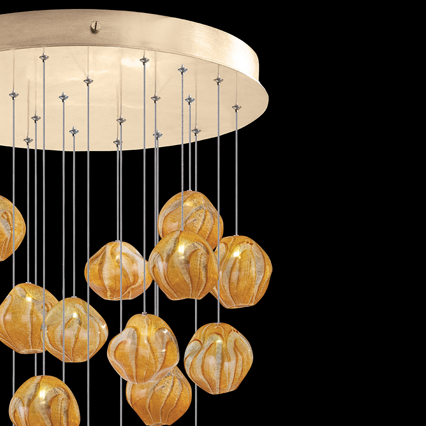 Vesta 24" Round Pendant