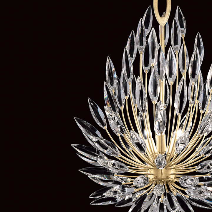 Lily Buds 19" Round Pendant