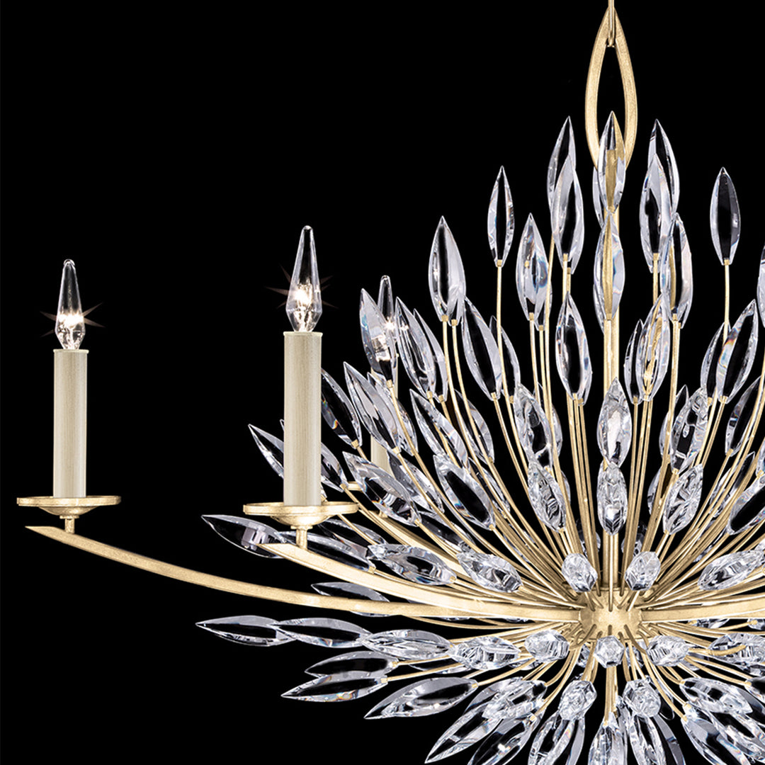 Lily Buds 48" Oblong Chandelier
