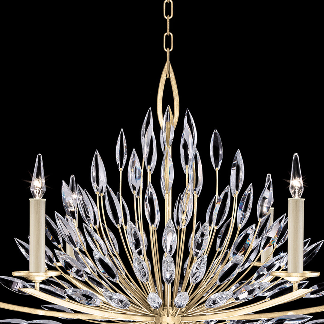 Lily Buds 48" Oblong Chandelier