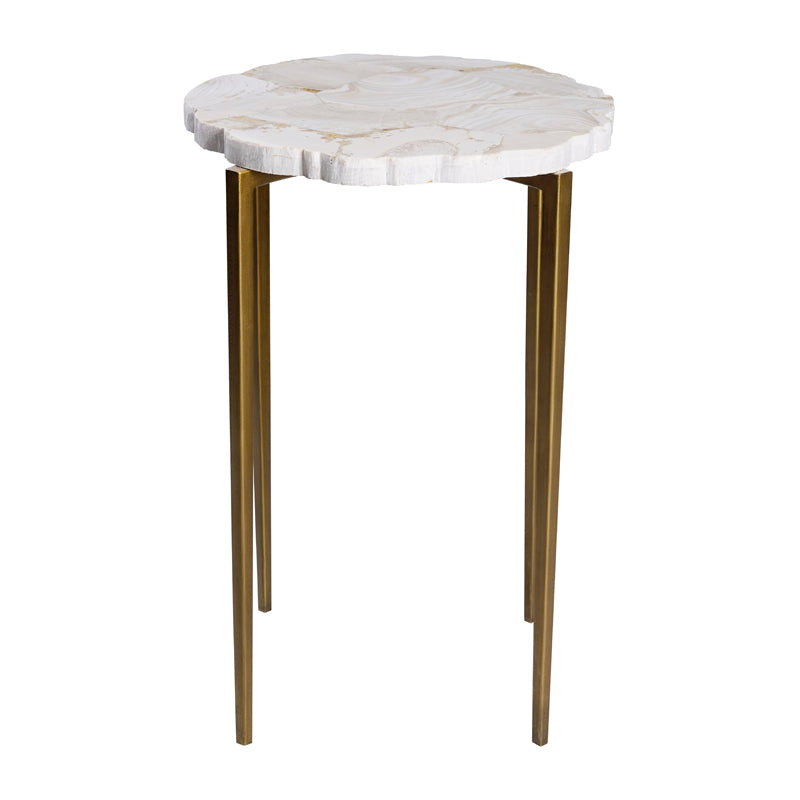 Fossil Top Accent Table