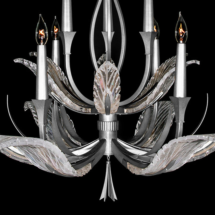 Plume 45" Round Chandelier