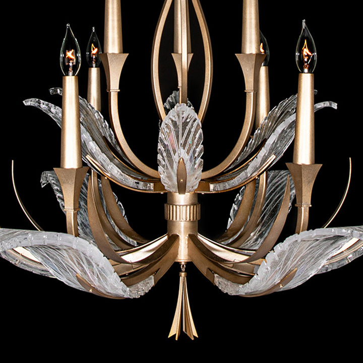 Plume 45" Round Chandelier