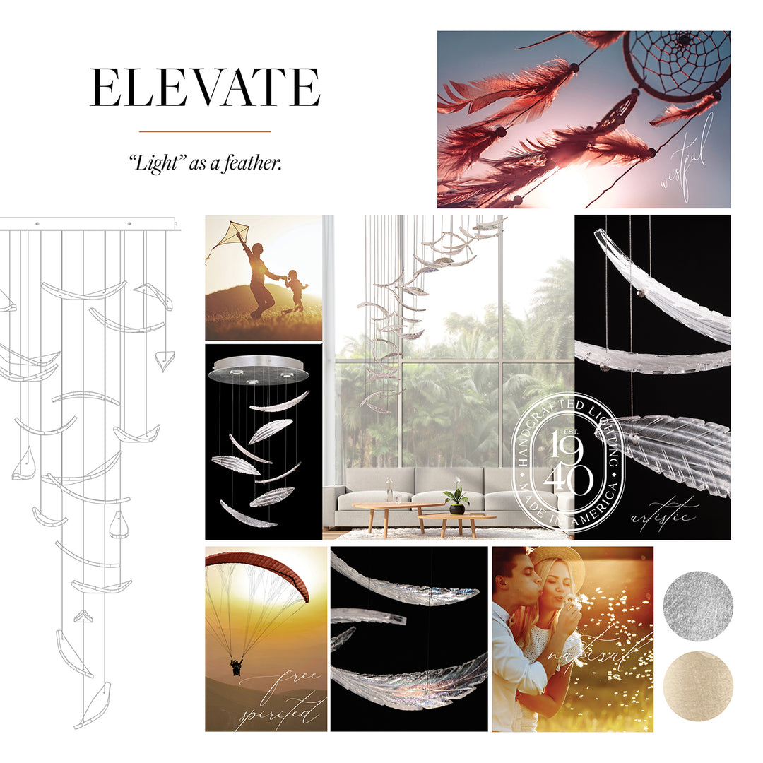 Elevate 18" Round Pendant