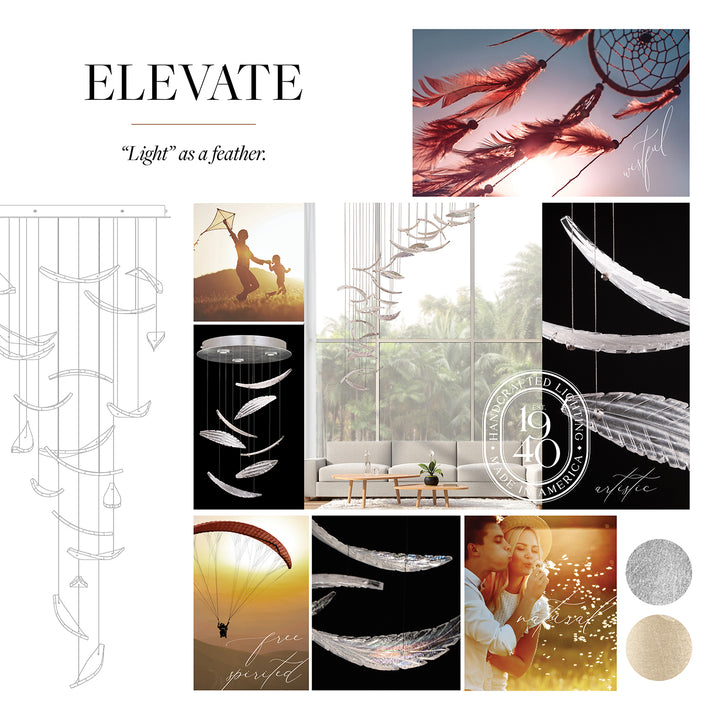 Elevate 18" Round Pendant