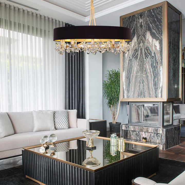 Azu 34.5" Round Chandelier