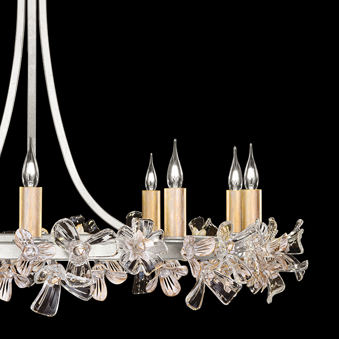 Azu 34.5" Round Chandelier