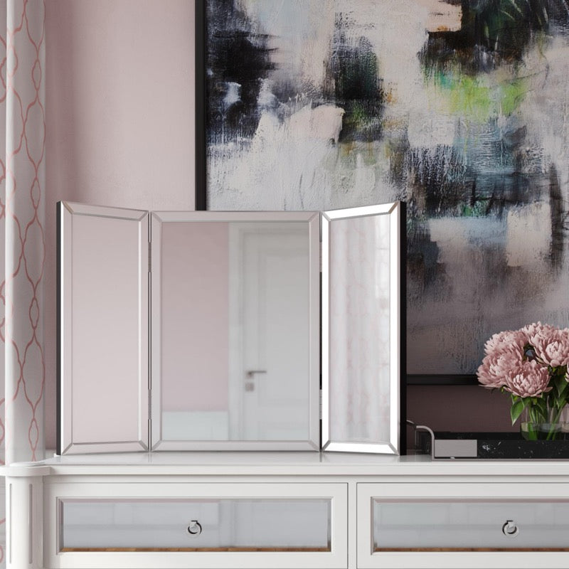 Tripoli Trifold Vanity Mirror
