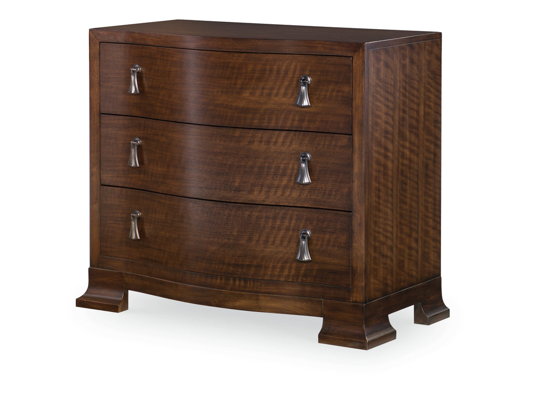 Frasier Serpentine Nightstand