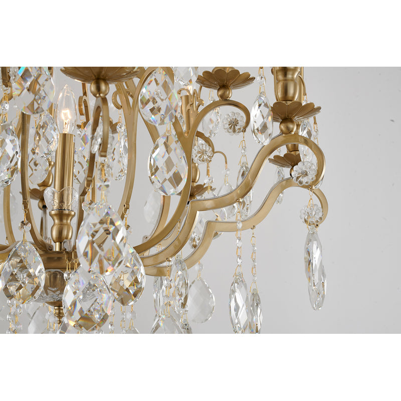 BET65XL-AB Nine Light Chandelier