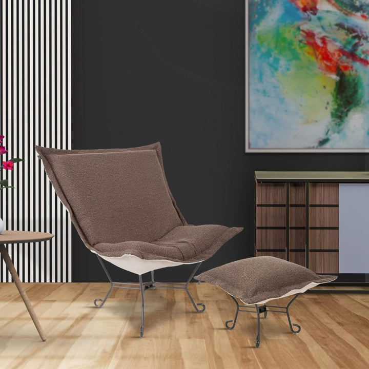 The Barbet Puff Puff Ottoman Cover