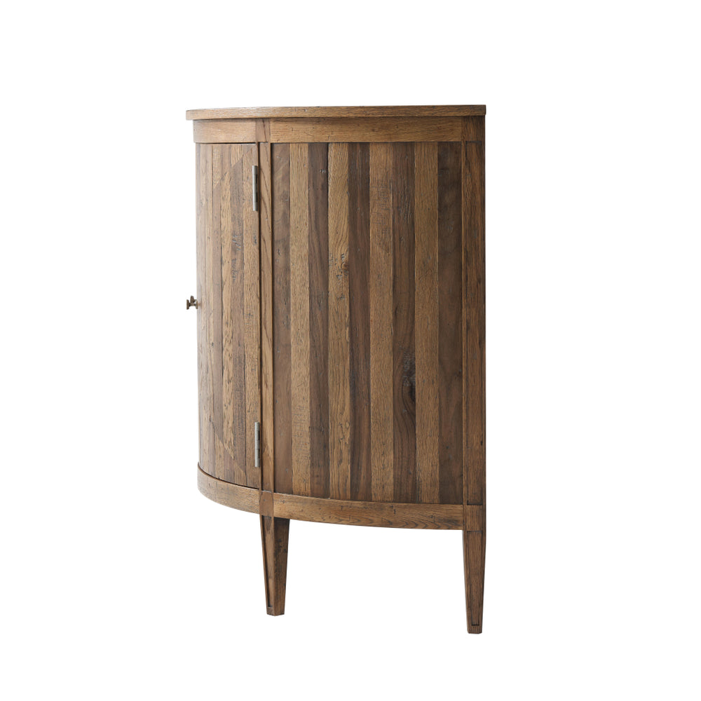 Delmer Demilune Cabinet