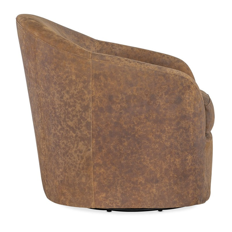 CC - Remi Swivel Chair - Light Brown