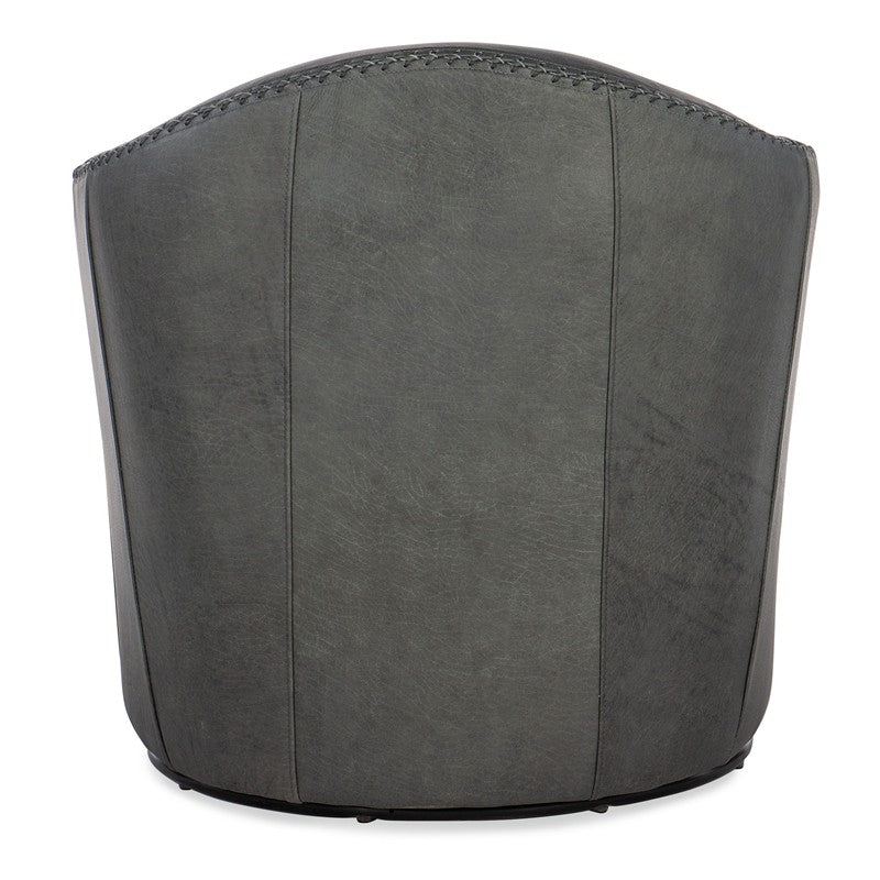 CC - Roper Swivel Club Chair - Dark Gray