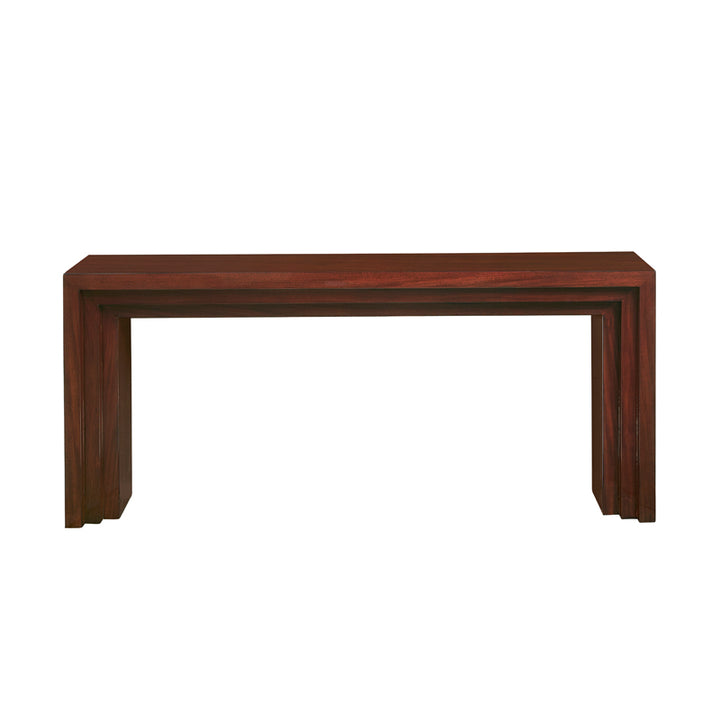 Aries Console - Belgian Chocolate