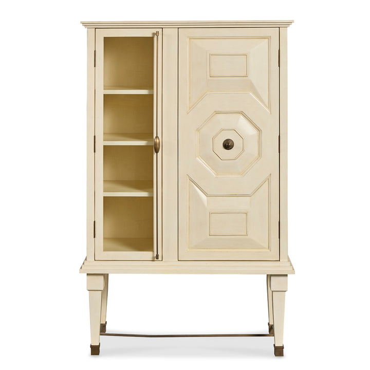Art Bar Cabinet White
