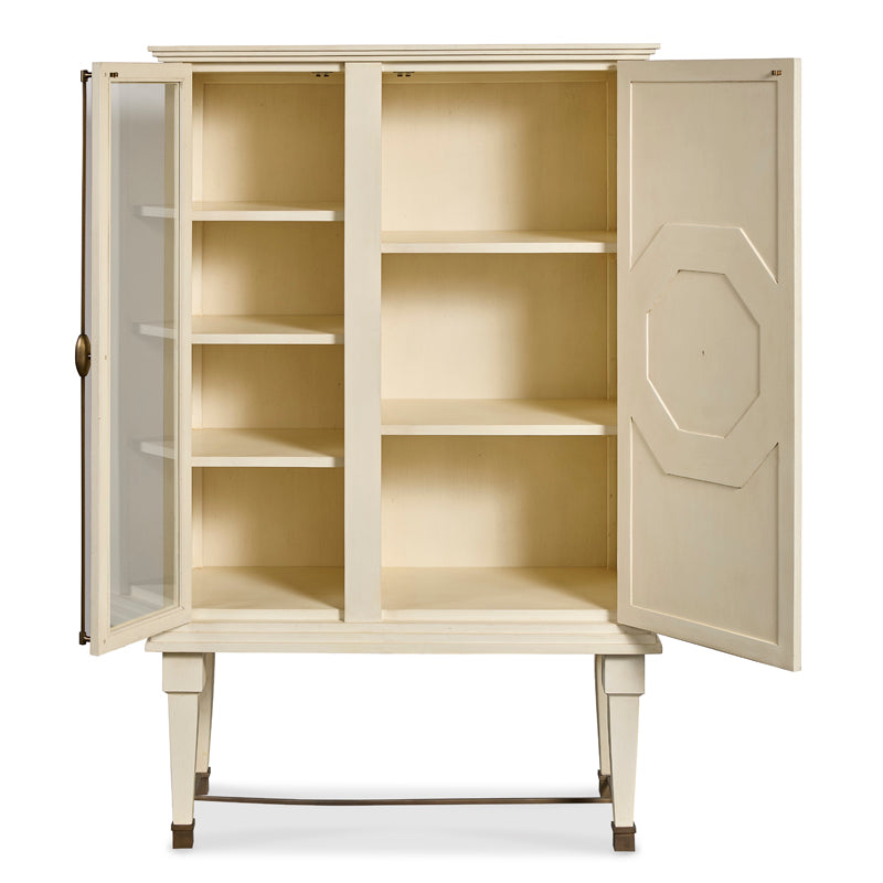 Art Bar Cabinet White