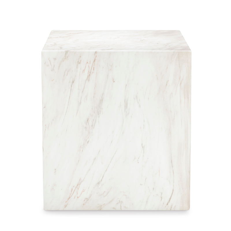 Aries End Table Marble