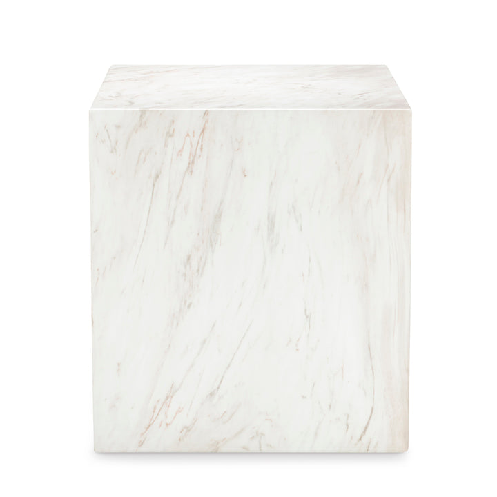 Aries End Table Marble