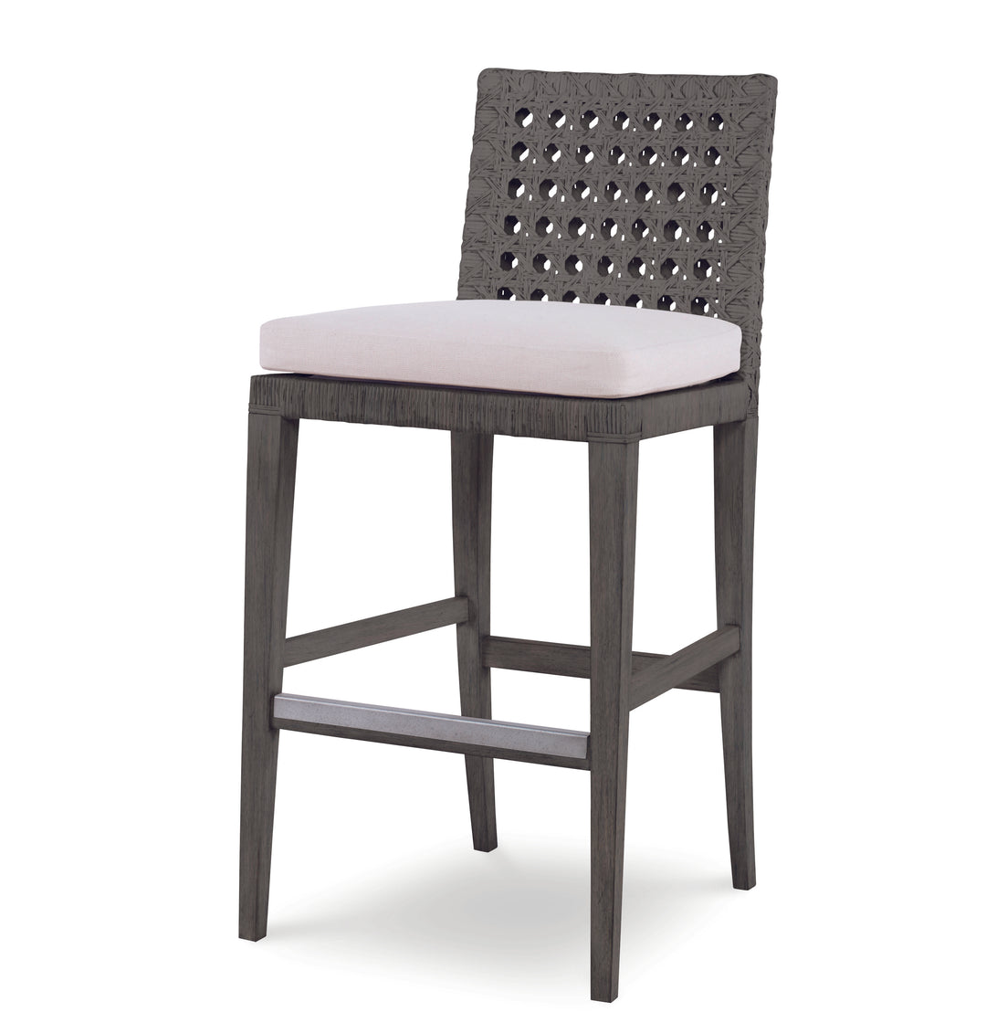 Litchfield Bar Stool-Mk/Flax