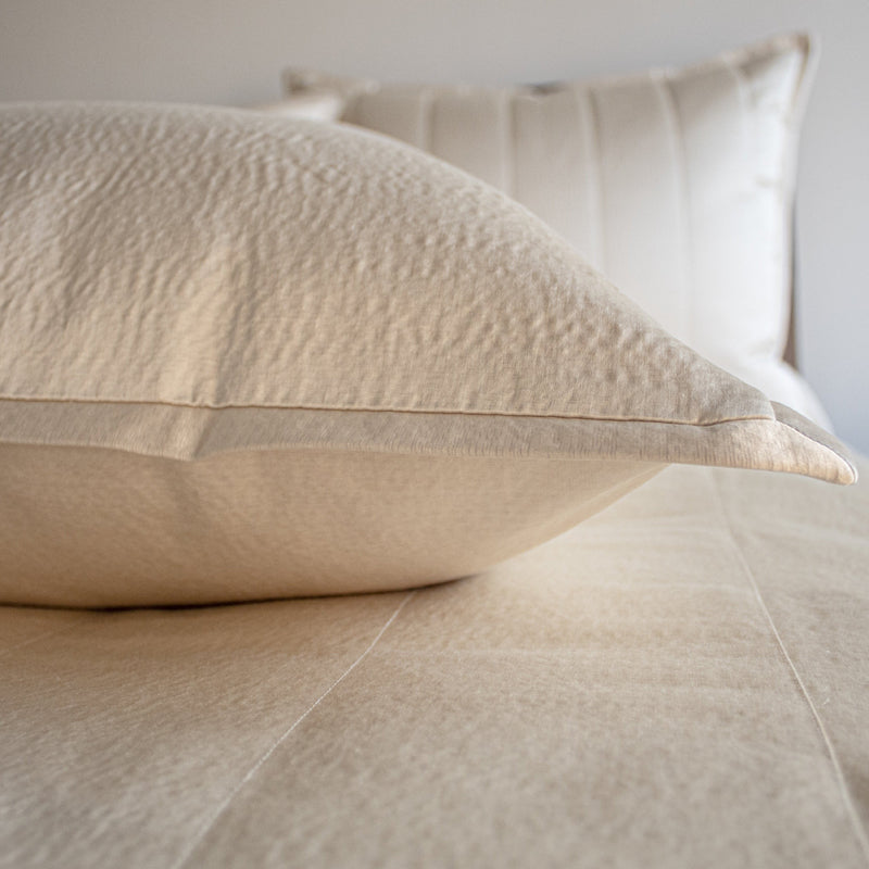 Hammered Champagne King Duvet
