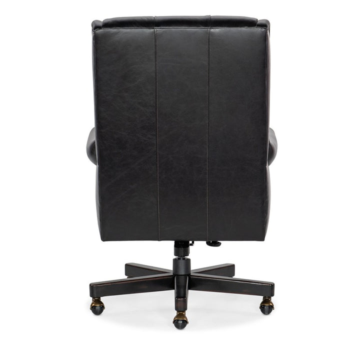 EC - Charleston Executive Swivel Tilt Chair - Black